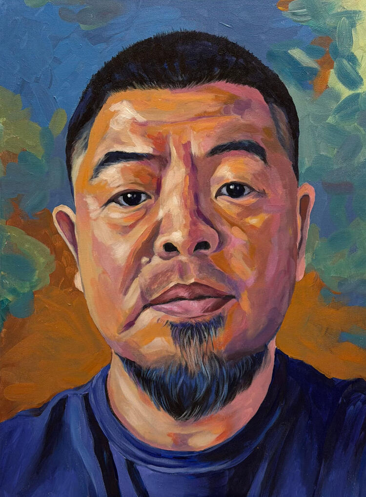 18x24in Acrylic on canvas