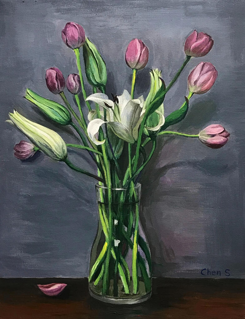 11x14in Acrylic on canvas