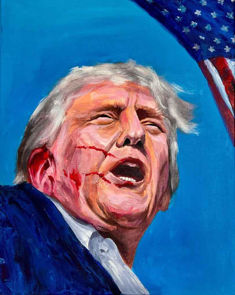 18x24in Acrylic on canvas